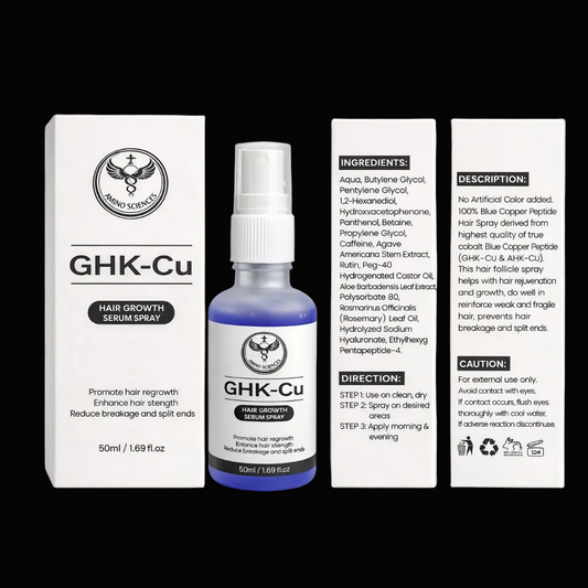 Blue Copper Hair Regrowth Serum Spray