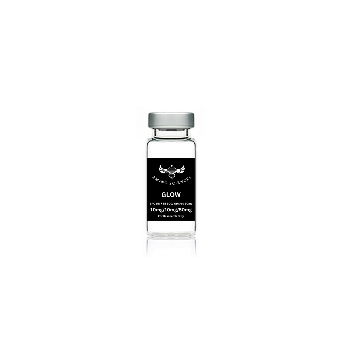 GLOW (BPC 157 10mg / TB500 10mg / GHK-cu 50mg