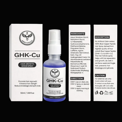 Blue Copper Hair Regrowth Serum Spray