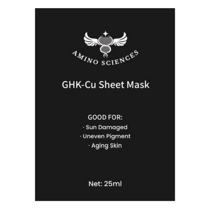 GHK-Cu Sheet Mask 3 pack